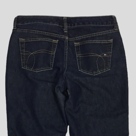 Tommy Hilfiger Boyfriend Jeans Womens 2S 30W 28L Mid Rise Easy Fit Bootcut - Picture 4 of 12